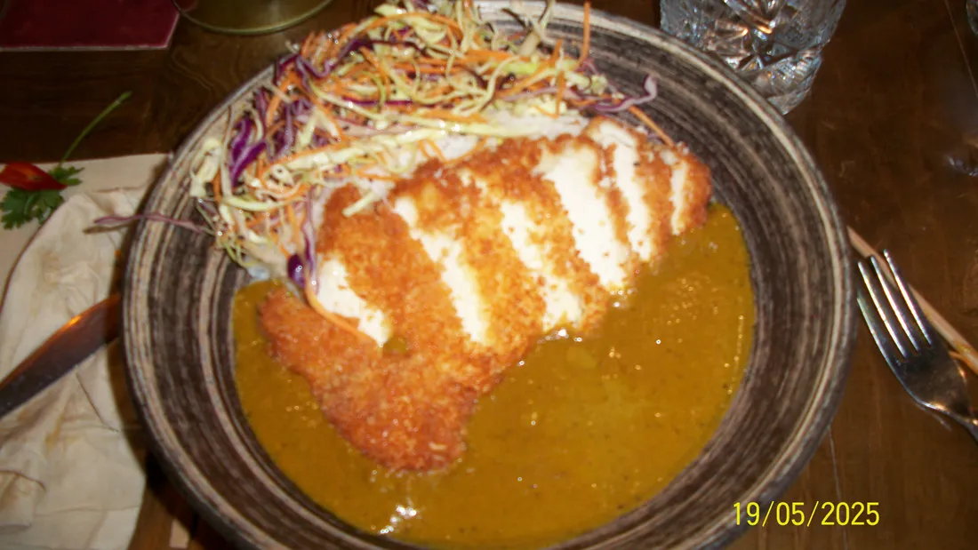 Un bon curry katsu