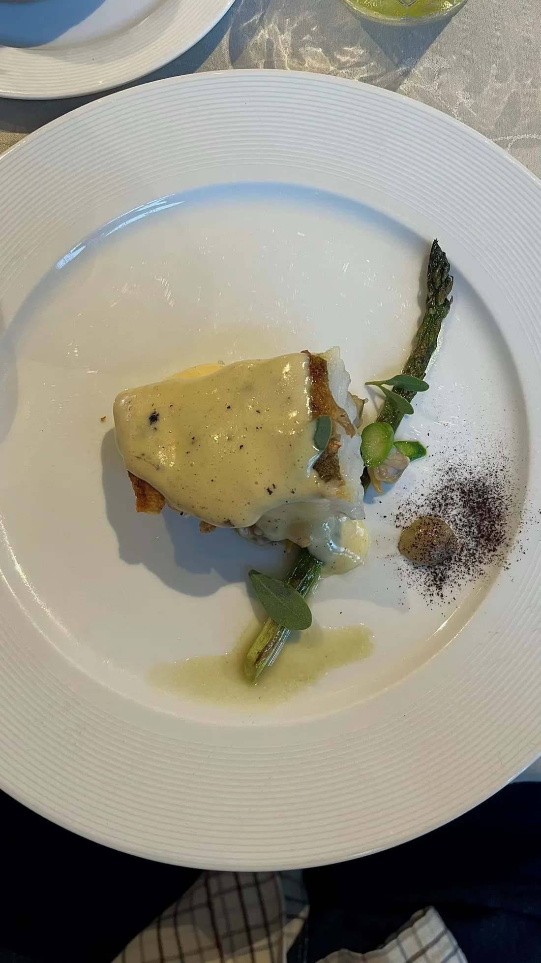 Une jolie assiette de poisson